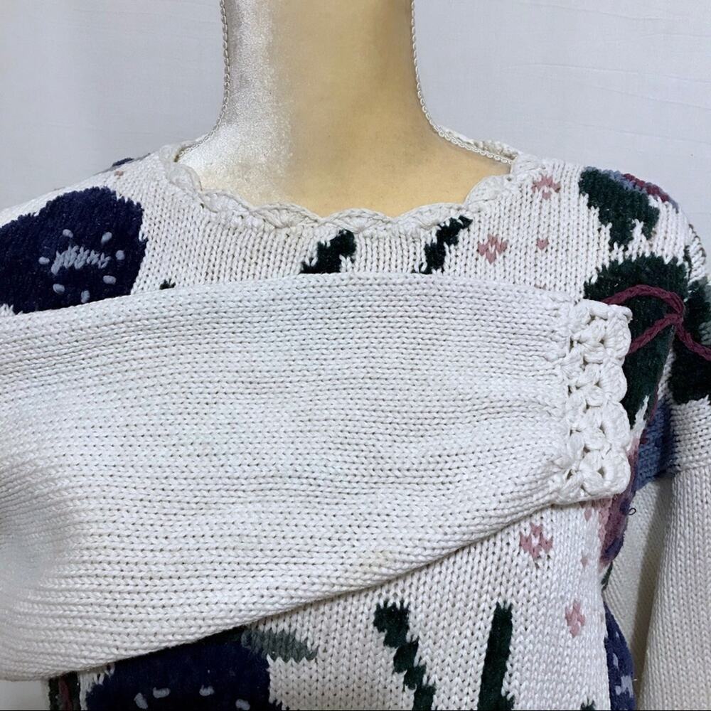Nuggets Vintage Knit Sweater Women L - Picture 5 of 10